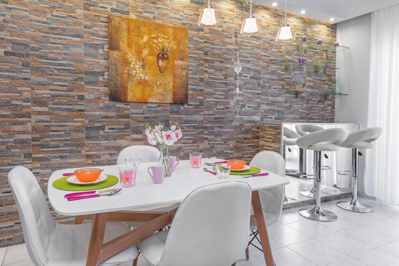 3- Sea View Luxury Suite In The Center Of Rhodes! Rhodes City Luaran gambar