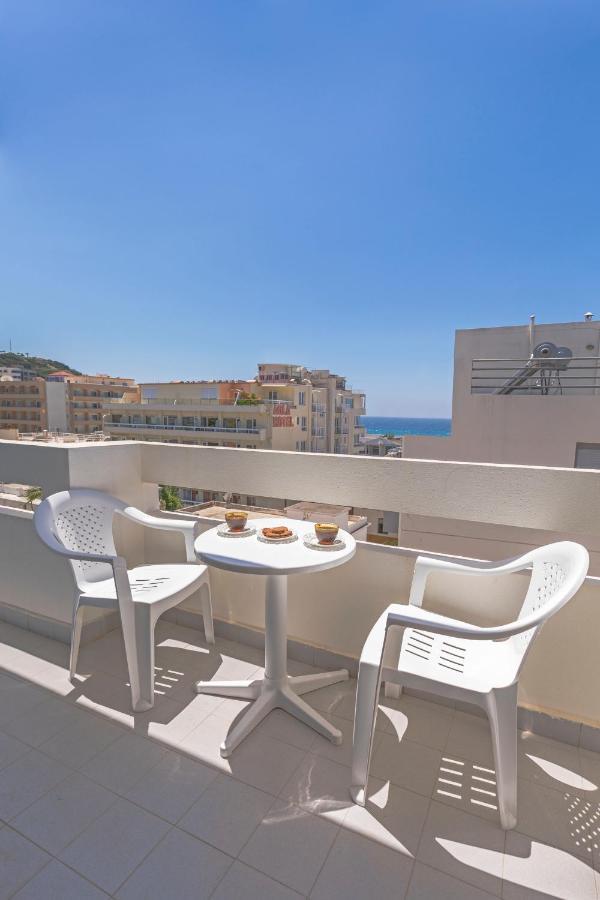3- Sea View Luxury Suite In The Center Of Rhodes! Rhodes City Luaran gambar